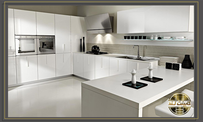 کابینت انزو سفید