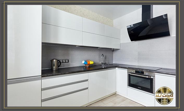 کابینت سفید رنگ جدید